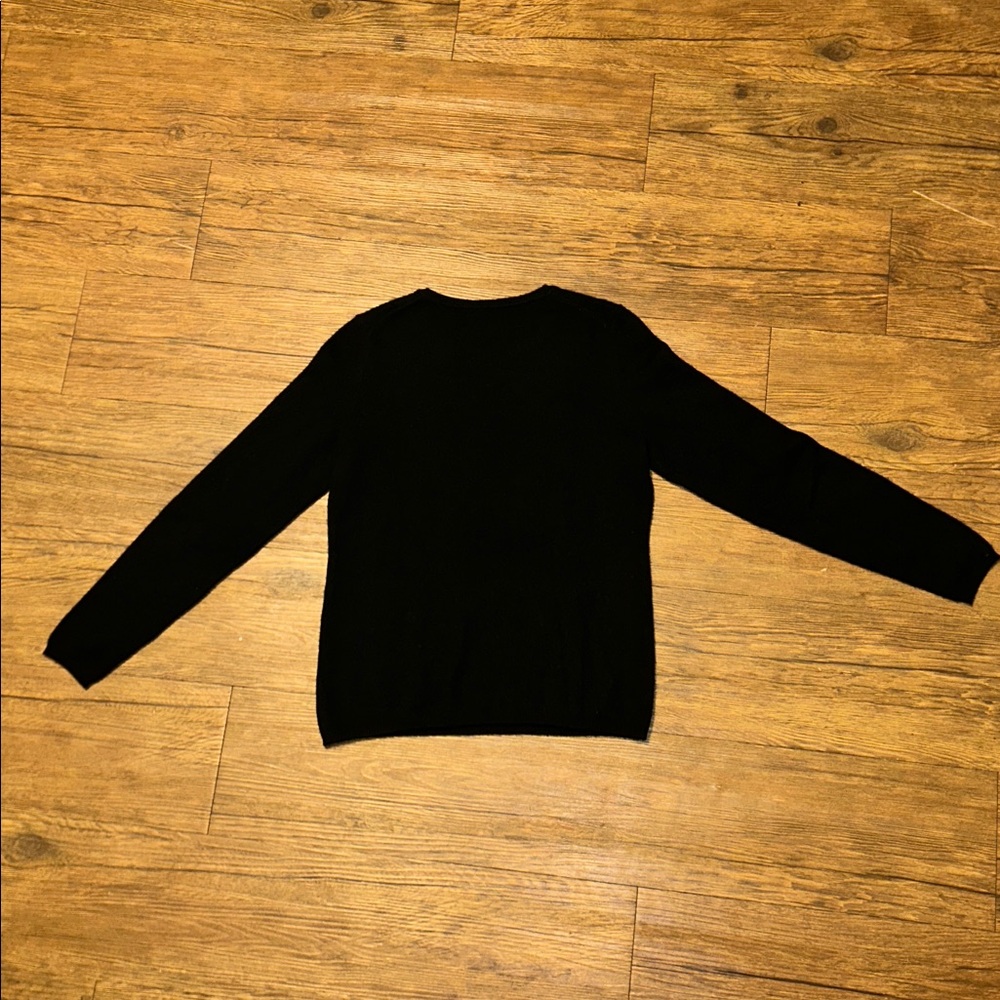 Charter Club Black Cashmere Sweater - Picture 4 of 4